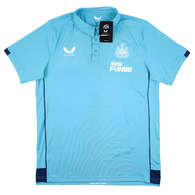 2022-2023 Newcastle Players Travel Tee (Ink Blue) (ALMIRON 24)-SoccerKits Hub | Buy Soccer Jerseys Online